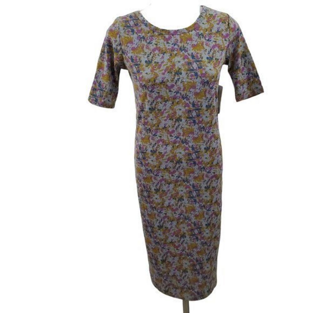 Lularoe Julia Dress XXS Fitted T Shirt‎ Sheath Knee